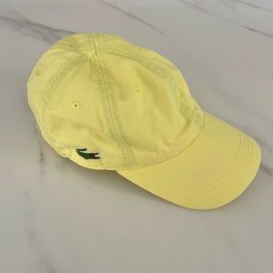 Lacoste yellow cap